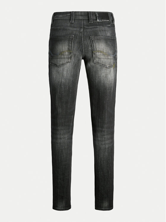 Jack & Jones Junior Jack & Jones Junior Jeansy Glenn 12261495 Szary Slim Fit