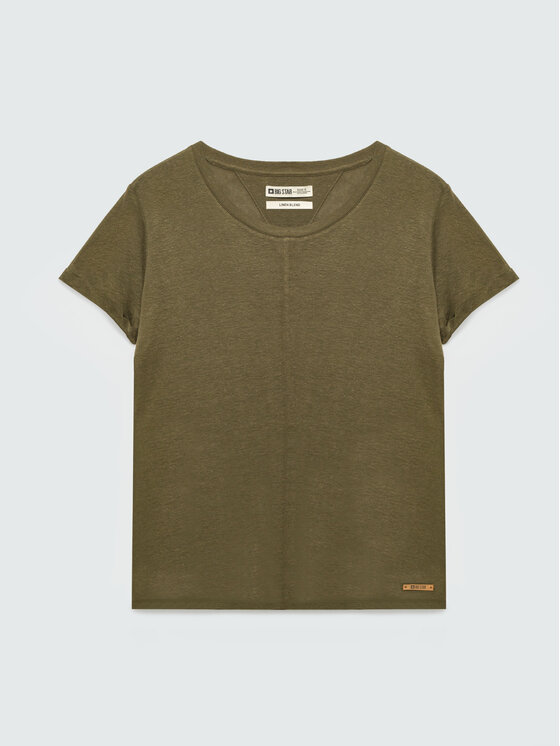 BIG STAR BIG STAR T-Shirt OTRIA Zielony Comfort Fit