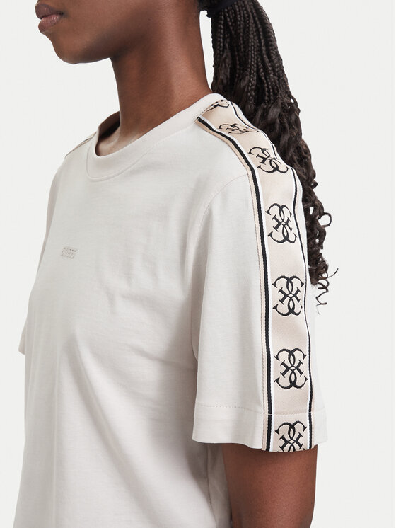Guess Guess T-Shirt V3RI08 I3Z14 Béžová Regular Fit