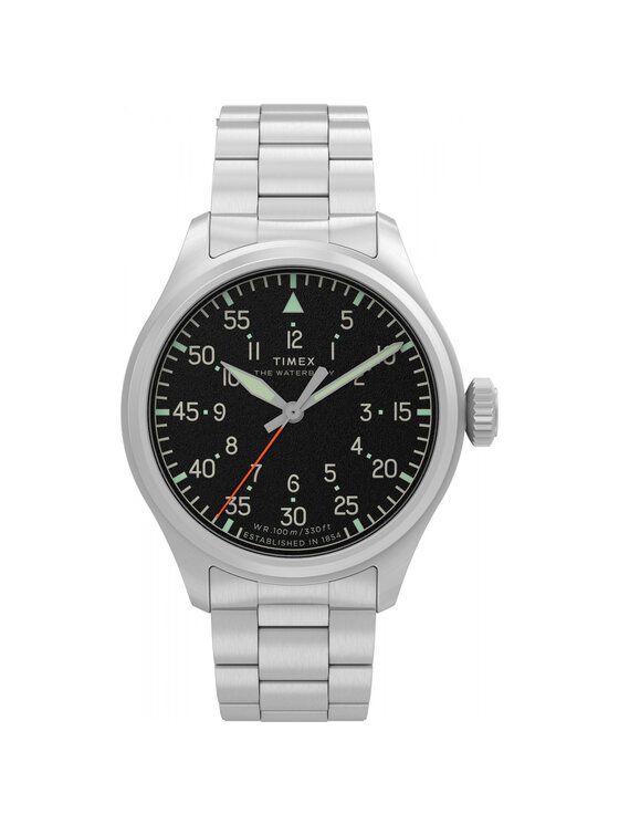 Timex Timex Hodinky TW2Y70300 Strieborná