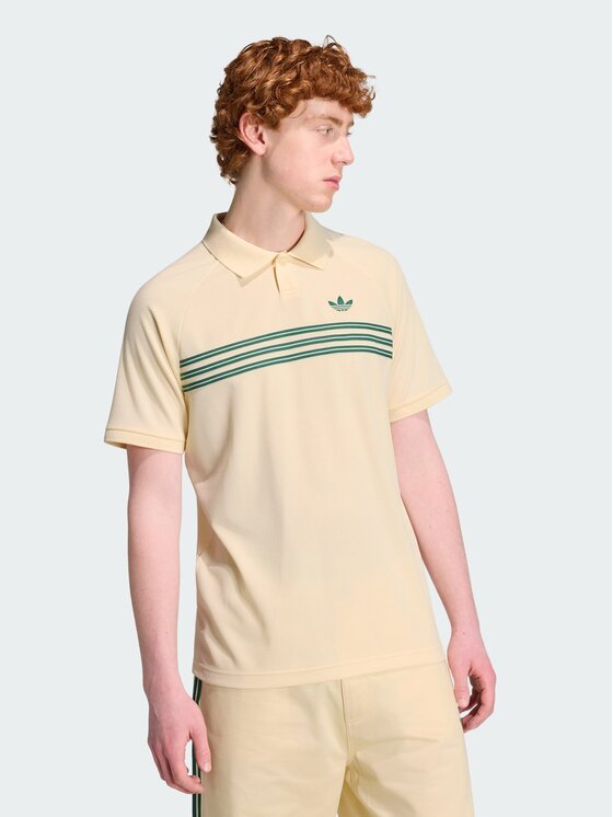 adidas adidas Polo 164786 Żółty Regular Fit