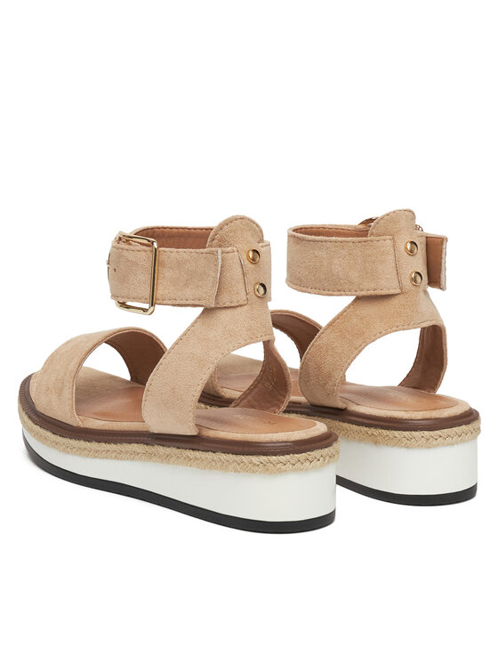 DeeZee DeeZee Espadryle WS091-01 Beżowy