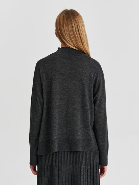 TATUUM TATUUM Sweter AMI Szary Classic Fit