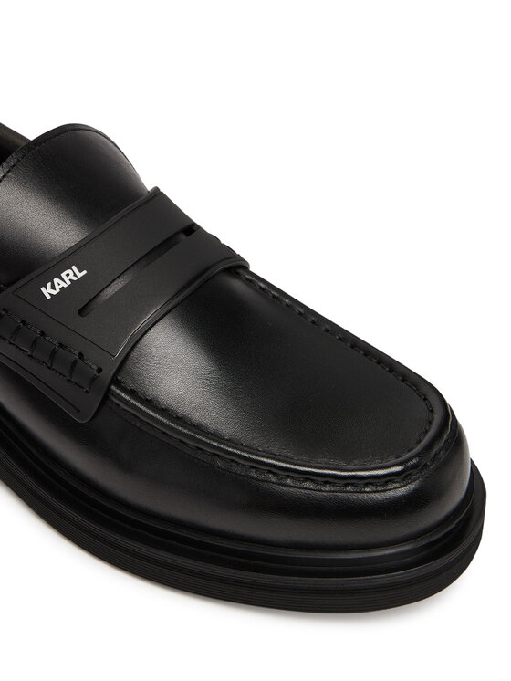 KARL LAGERFELD KARL LAGERFELD Loaferek KL12213 Fekete
