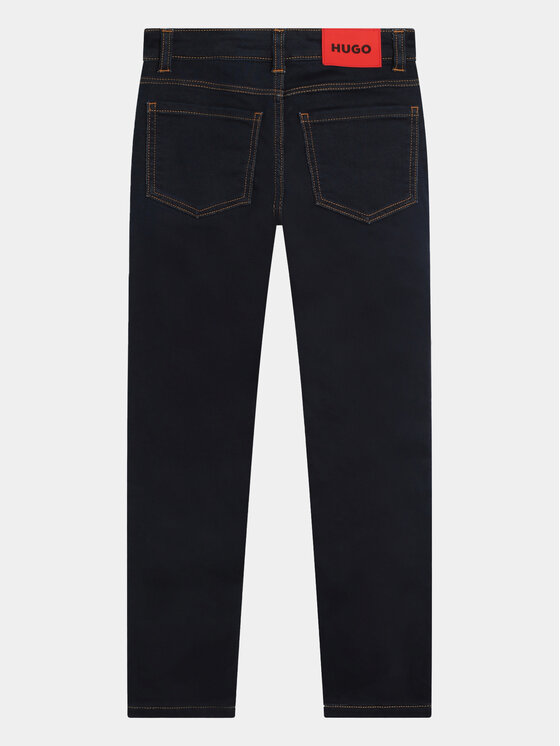 HUGO Hugo Jeans hlače G00048 S Modra Slim Fit
