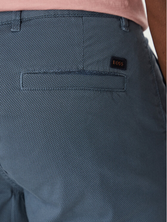 BOSS BOSS Bavlnené šortky 50536884 Modrá Slim Fit