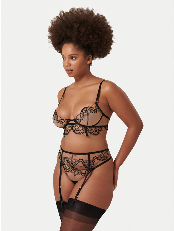 Bluebella Bluebella Сутиен с банели Marisa Eco 42187 Черен