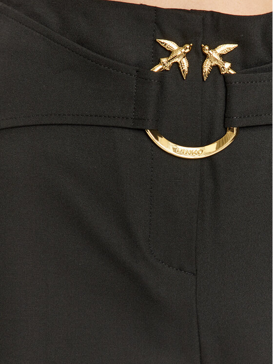 PINKO Pinko Pantaloni di tessuto Phanton 102263 A18G Nero Regular Fit