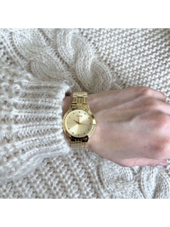 Guess Guess Zegarek W0989L2 Złoty