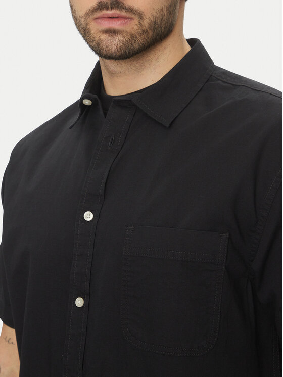 Vans Vans Hemd Lawson Solid VN000M13 Schwarz Regular Fit