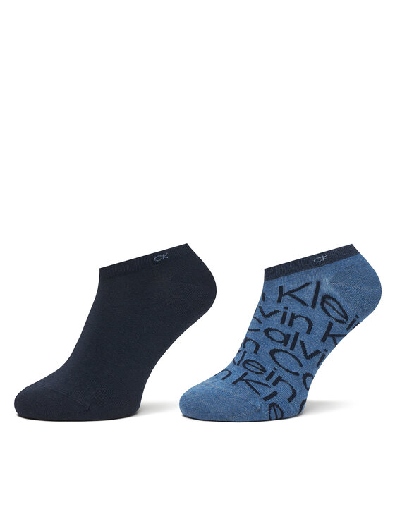 Calvin Klein Calvin Klein Комплект 3 чифта къси чорапи мъжки 701218714 Цветен