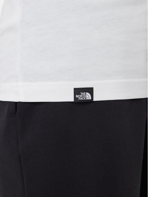 The North Face The North Face Longsleeve Fine NF0A8A6P Alb Regular Fit