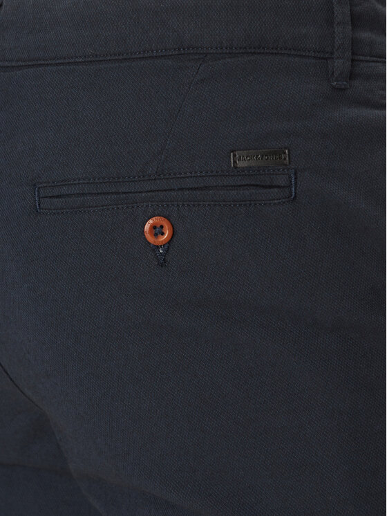 Jack & Jones Jack & Jones Szorty materiałowe Marco 12269494 Granatowy Regular Fit