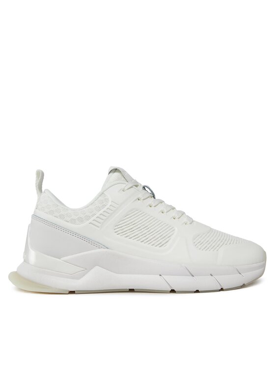 Calvin Klein Snīkeri Lace Up Runner - Caged HW0HW01996 Balts