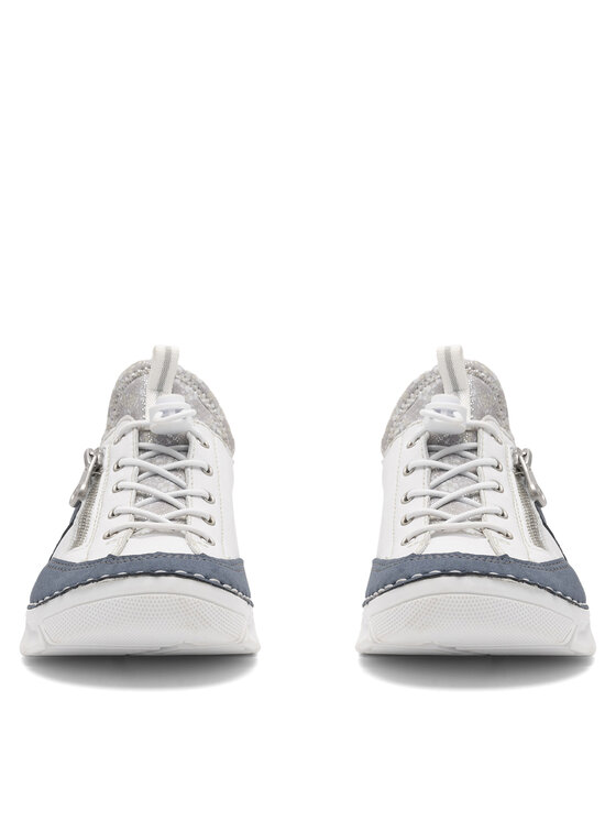 Rieker Rieker Sneakersy 55064-80 Biały