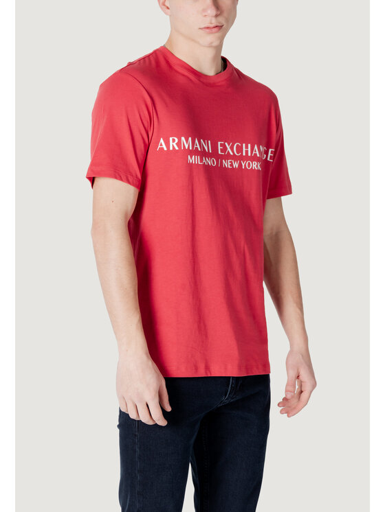 Armani Exchange Armani Exchange T-shirt 8NZT72 Z8H4Z Rosso Casual Fit