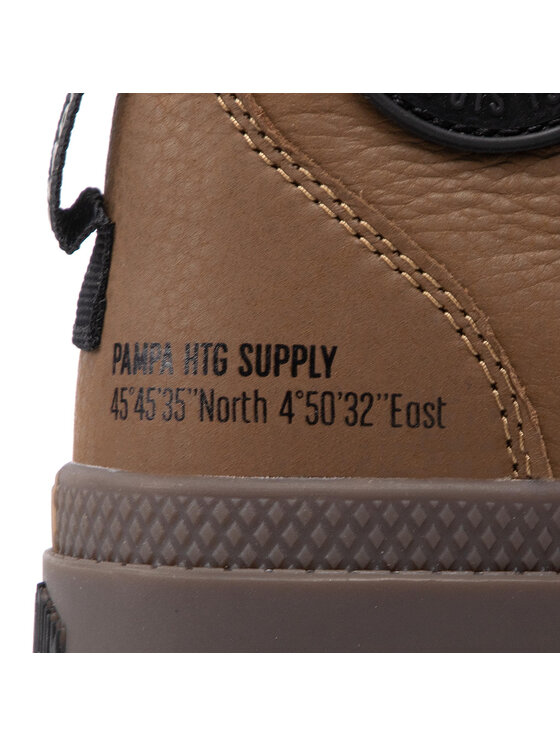 Palladium Palladium Pohodni čevlji Pampa Hi Supply Lth 77963-230-M Rjava