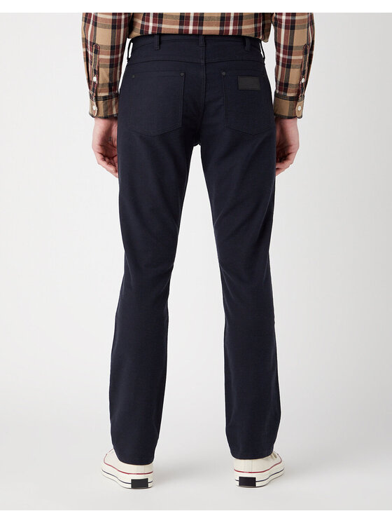 Wrangler Wrangler Pantaloni di tessuto GREENSBORO Nero Straight Fit