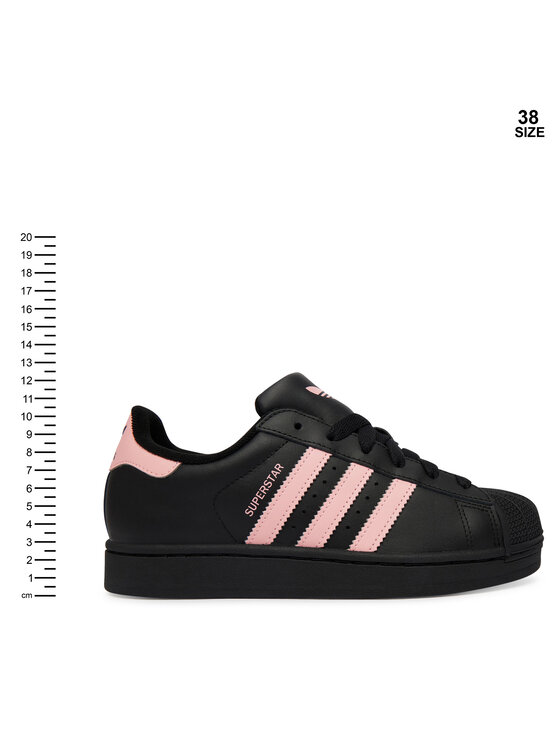 adidas adidas Снікерcи Superstar II JR9862 Чорний