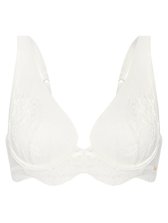 Hunkemöller Hunkemöller Melltartó alsó huzallal Tiah 302395 Fehér