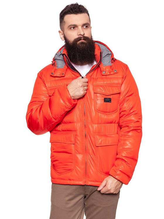 Lee Lee Giubbotto invernale LOCO PUFFA Rosso Regular Fit