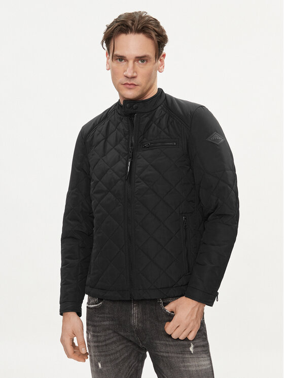 REPLAY Replay Демісезонна куртка M8000.000.84442 Чорний Regular Fit