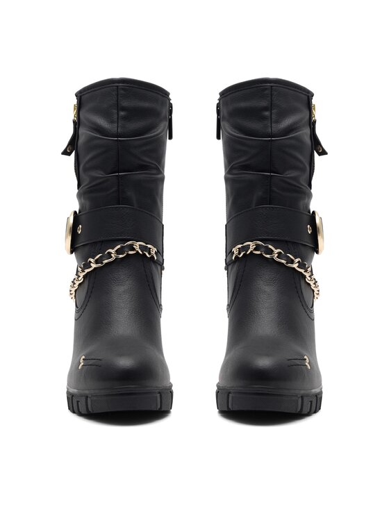 Mustang Mustang Škornji 1363-505 Črna