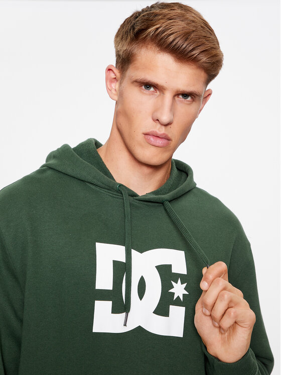 DC Shoes DC Shoes Pulóver Dc Star Otlr ADYSF03099 Zöld Regular Fit