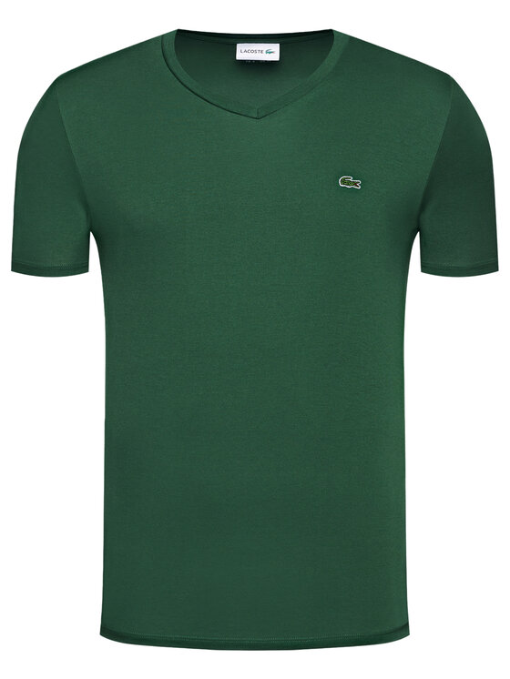 Lacoste Lacoste T-Shirt TH6710 Πράσινο Regular Fit