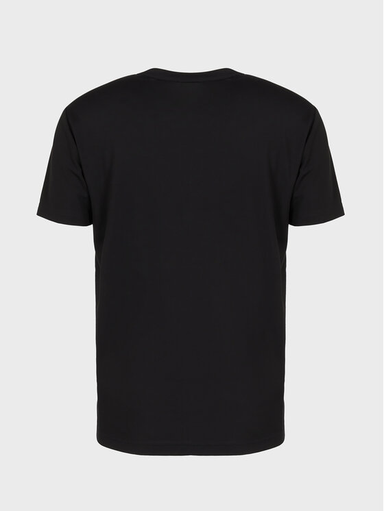 EA7 Emporio Armani EA7 Emporio Armani T-Shirt 8NPT16 PJRGZ 1200 Czarny Regular Fit