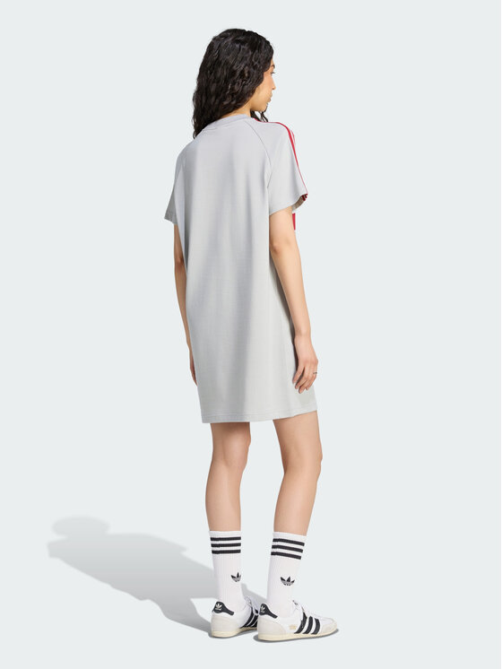 adidas adidas Sukienka codzienna 171858 Szary Loose Fit