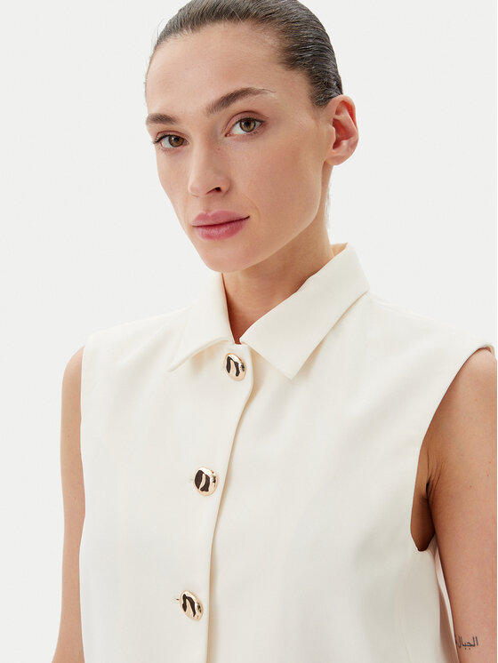Herskind Herskind Prsluk 5533519(G) Bijela Regular Fit