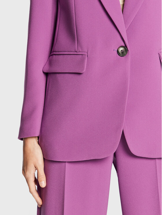 Silvian Heach Silvian Heach Sakko CVA22150GC Violett Regular Fit