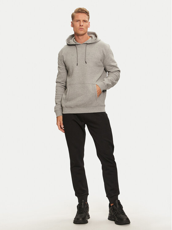Guess Guess Суитшърт Aldwin Z4YQ12 K9V31 Сив Regular Fit