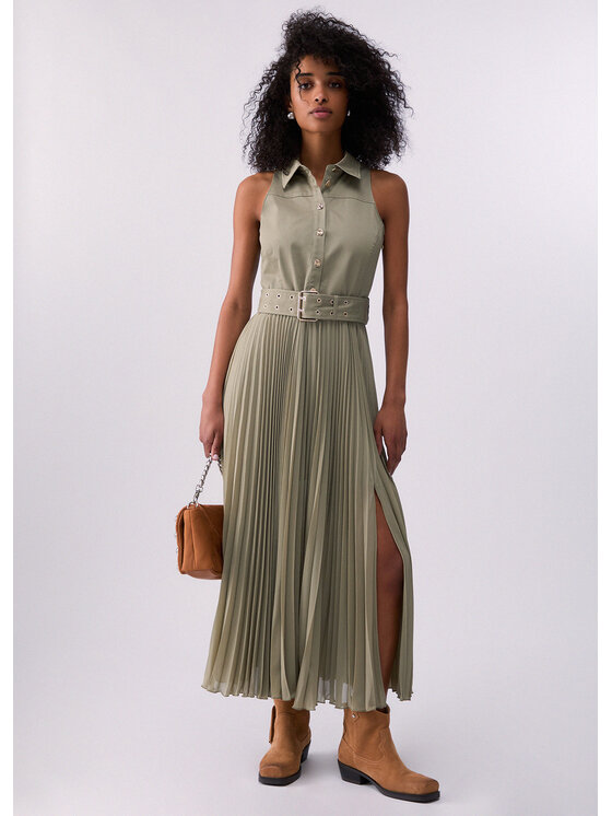 Liu Jo Liu Jo Gonna maxi CA6359T4691P9639 Verde Regular Fit