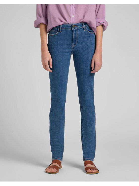 Lee Lee Jeansy ELLY Niebieski Slim Fit
