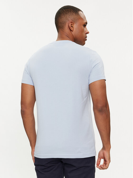 Calvin Klein Calvin Klein T-Shirt K10K112724 Světle modrá Slim Fit