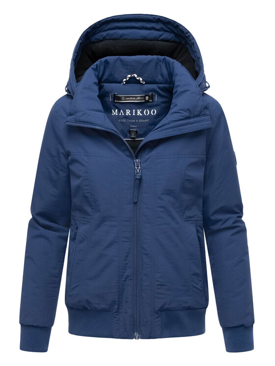 Marikoo Marikoo Kurtka zimowa Mooni Niebieski Regular Fit