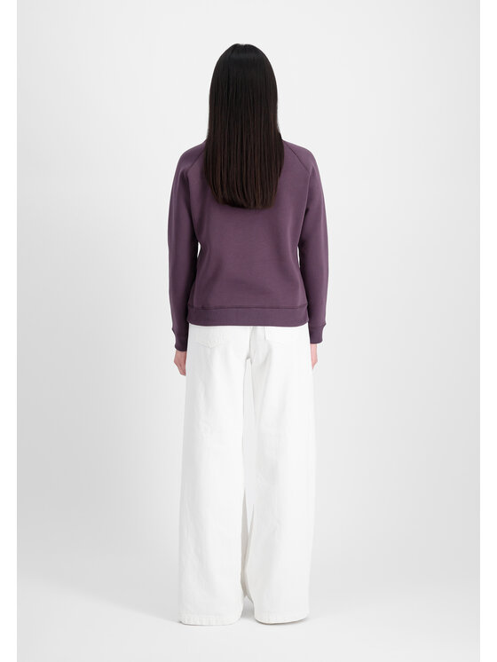 Alpha Industries Alpha Industries Bluza New Basic Sweatshirt Women Fioletowy Regular Fit