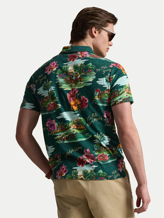 Polo Ralph Lauren Polo Ralph Lauren Polokošeľa 710B13535001 Zelená Regular Fit