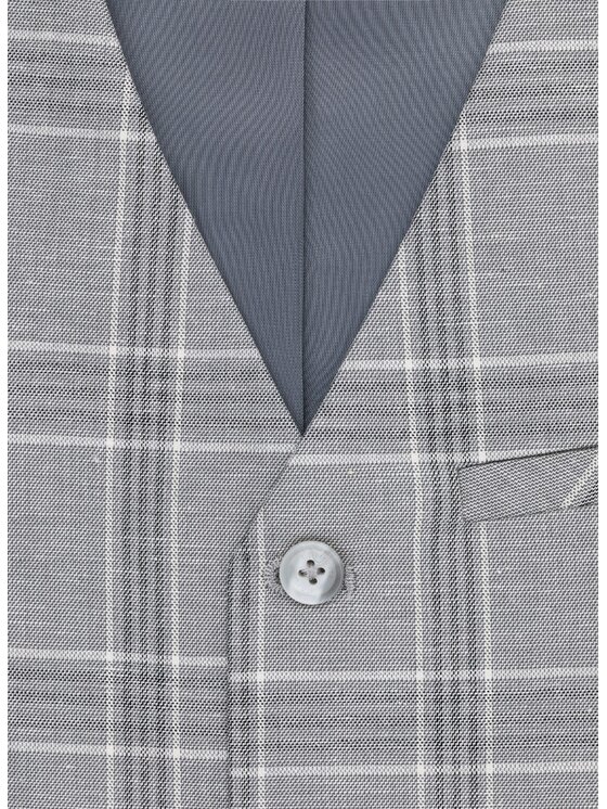 Pako Lorente Pako Lorente Kamizelka P24SF-8X-005 Szary Slim Fit