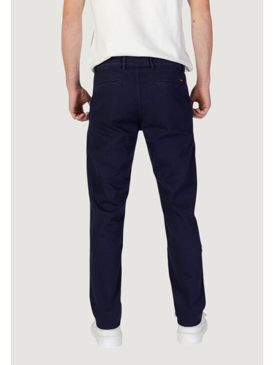 BOSS BOSS Spodnie garniturowe Chino-Slim-1 10258480 01 Niebieski Chino Fit