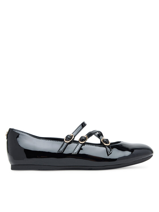 Guess Baleriny FLTKAL PAF02 Czarny