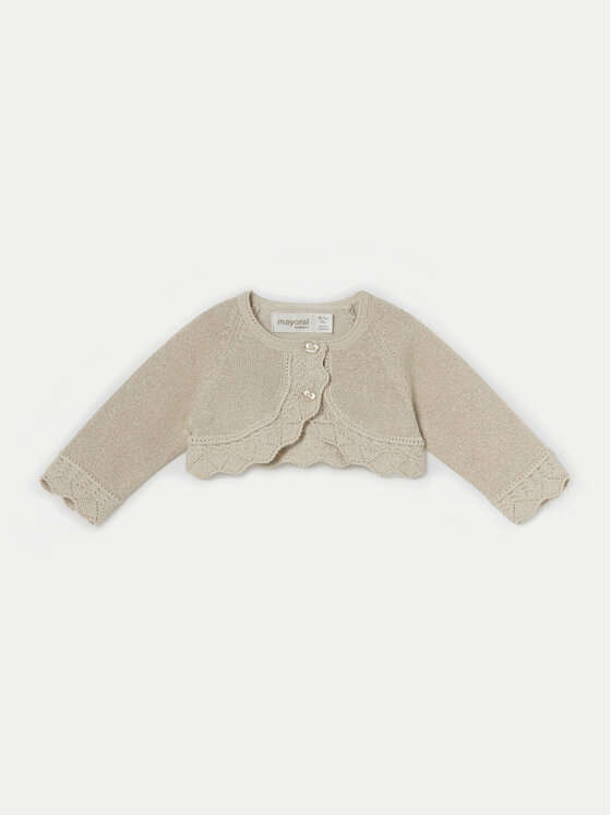 Mayoral Mayoral Болеро 307 Бежевий Regular Fit