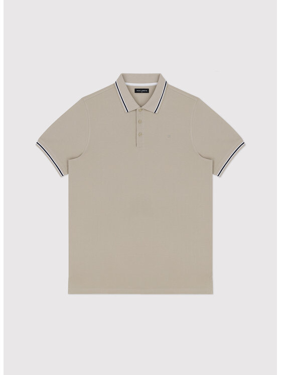 Pako Lorente Pako Lorente Polo P26WN-TX-009 Beżowy Regular Fit