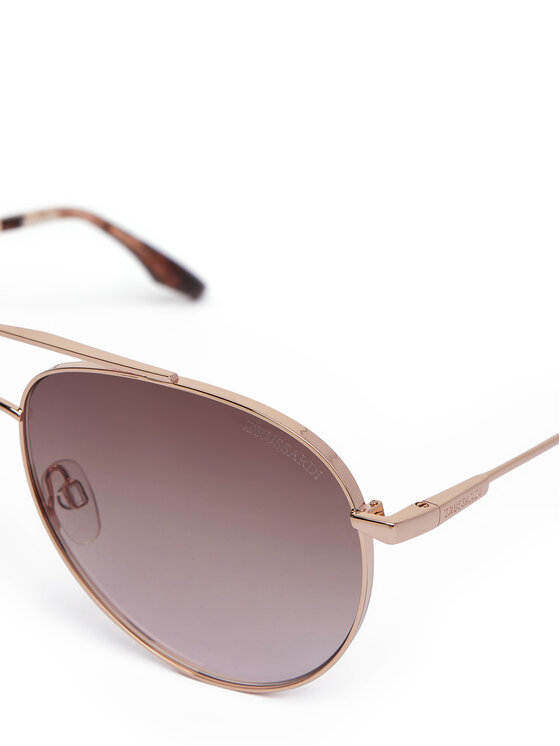 Trussardi Trussardi Okulary przeciwsłoneczne TSM3015 Złoty