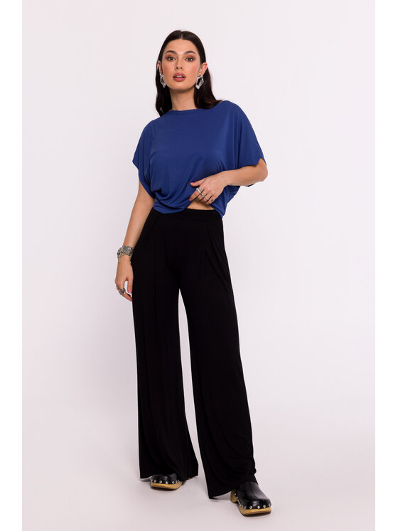 BeWear BeWear Spodnie damskie B289 Czarny Bella Fit