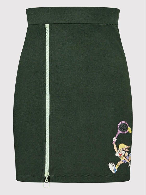 Ellesse Ellesse Spódnica ołówkowa LOONEY TUNES Buglooni SML15232 Zielony Slim Fit