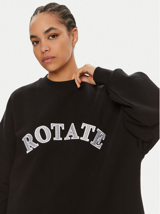 ROTATE ROTATE Μπλούζα Sui 112454100 Μαύρο Boxy Fit