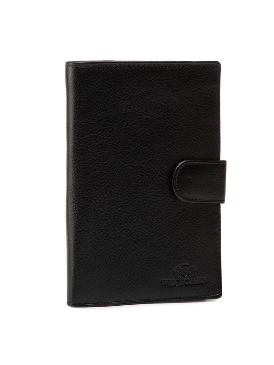 Portafoglio grande da uomo 21-1-035-10L Nero